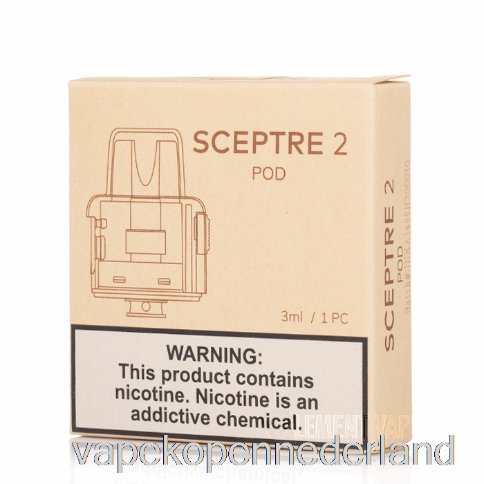 Vape Nederland Innokin Scepter 2 Vervangende Peulen 3 Ml Pod + 2 Spoelen